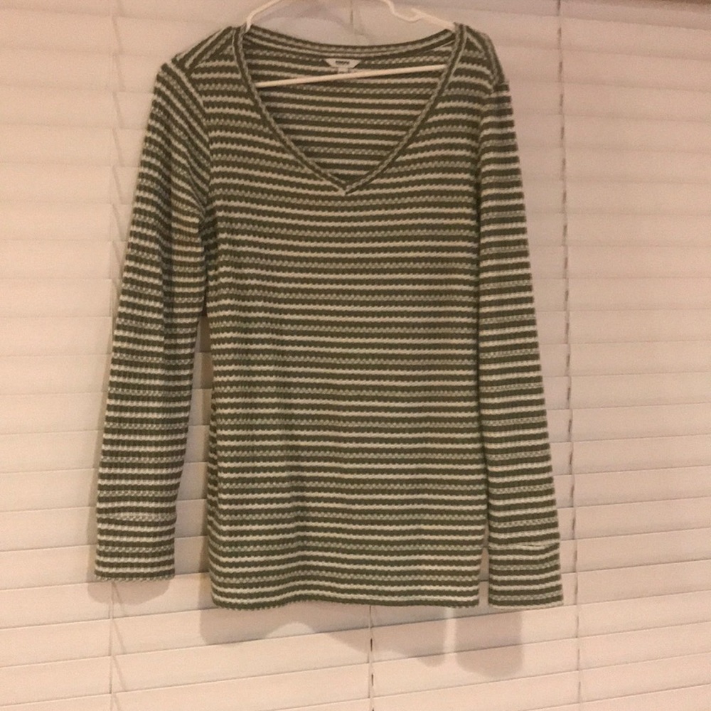 Cozy striped sweater